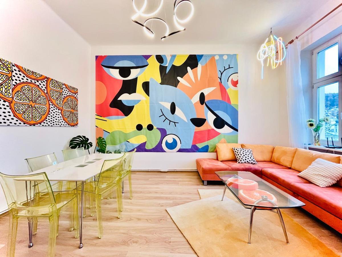 Sunny City - Apartment In Spa Zone With Private Garage การ์โลวีวารี ภายนอก รูปภาพ